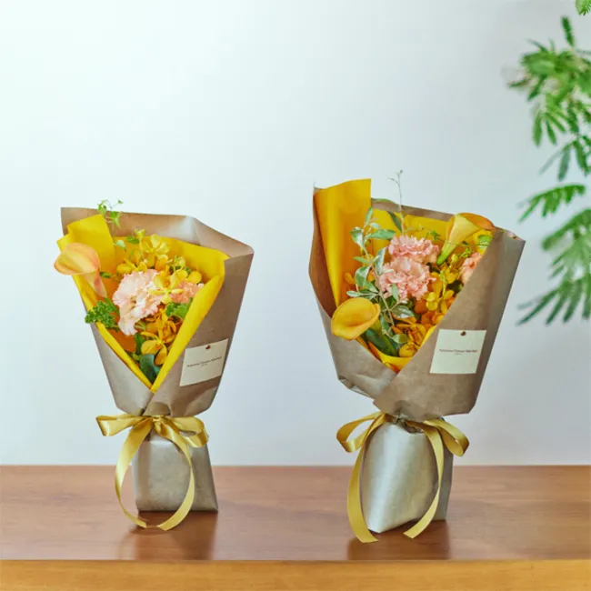 数種のお花をミックス