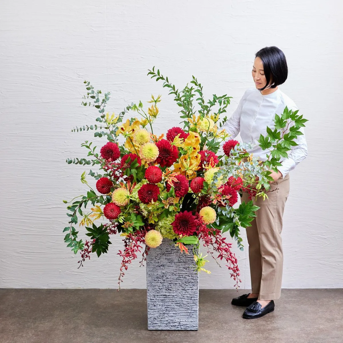 プレミアムスタンド花