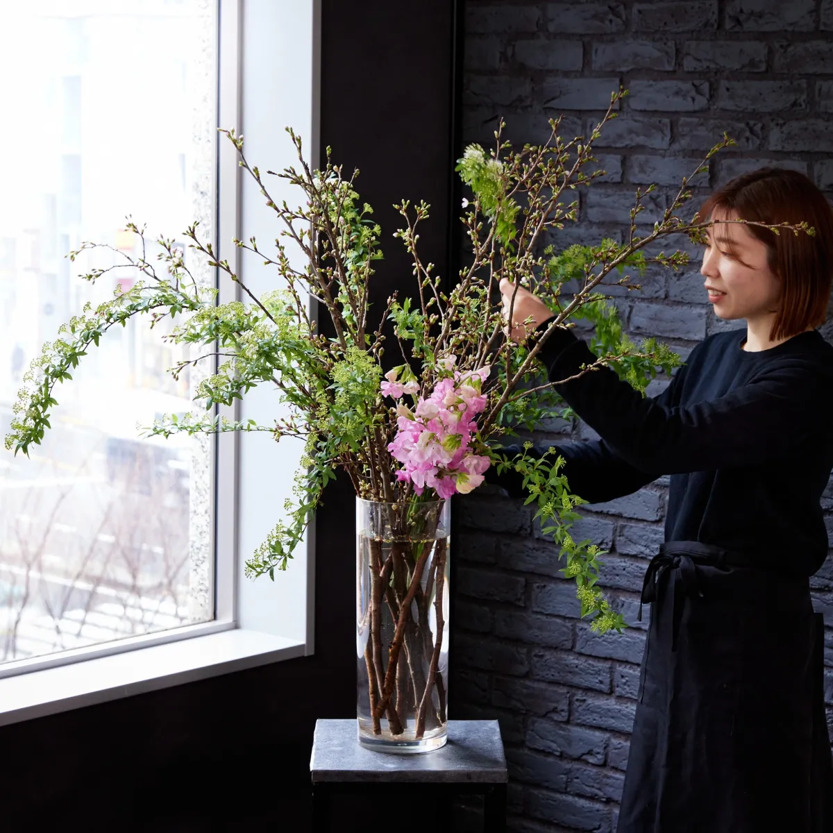 桜（花瓶活け）