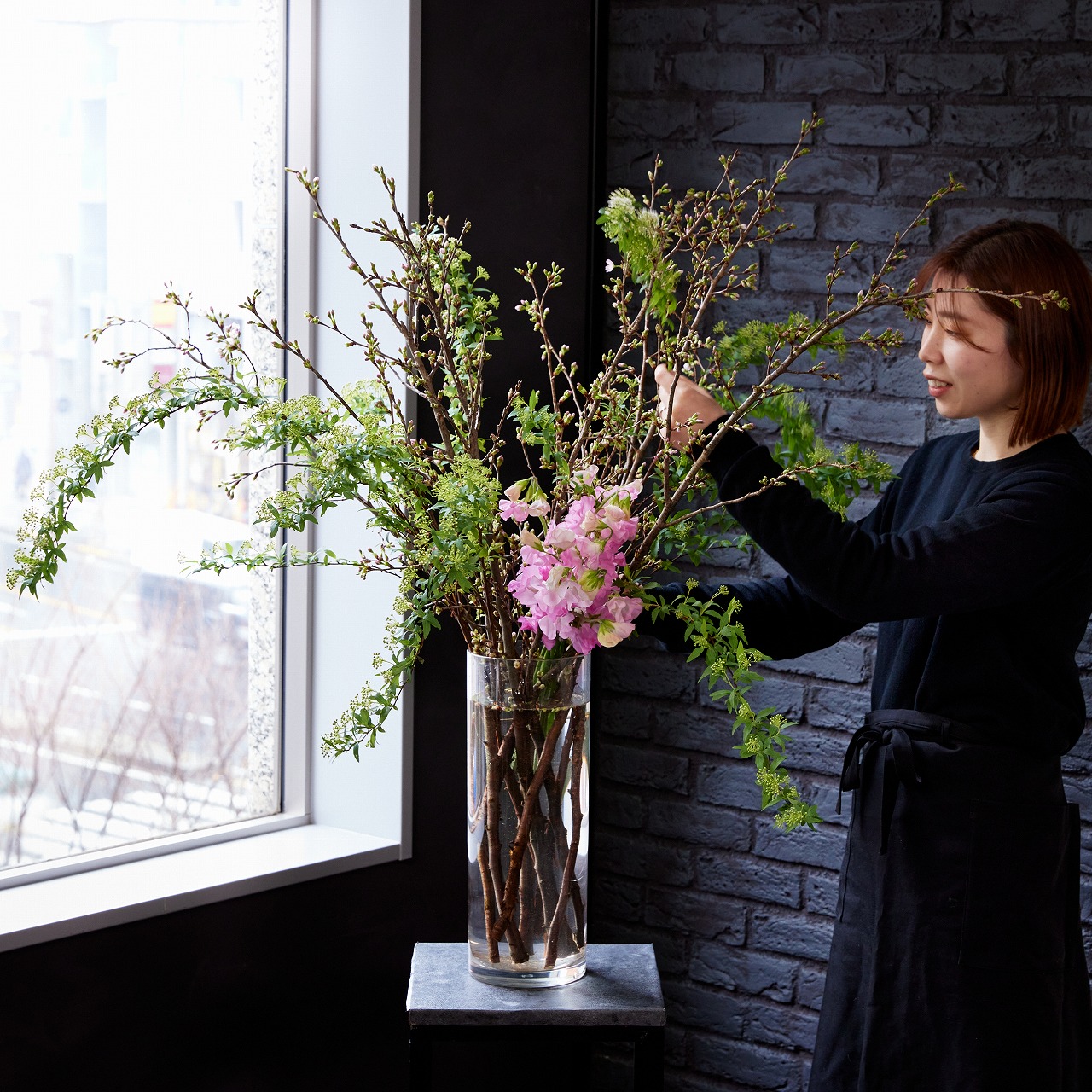 桜（花瓶活け）